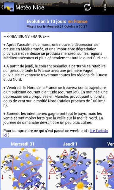 M&eacute;t&eacute;o Nice截图6