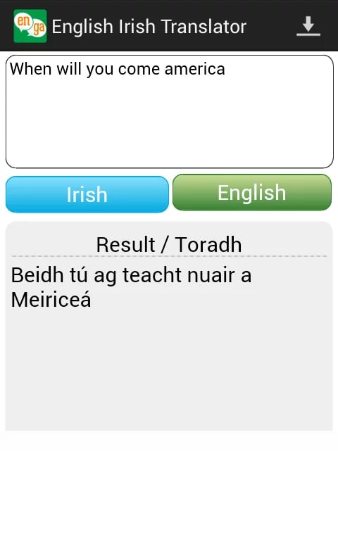 Irish To English Transla...截图1