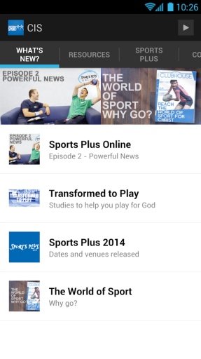 Christians in Sport截图1