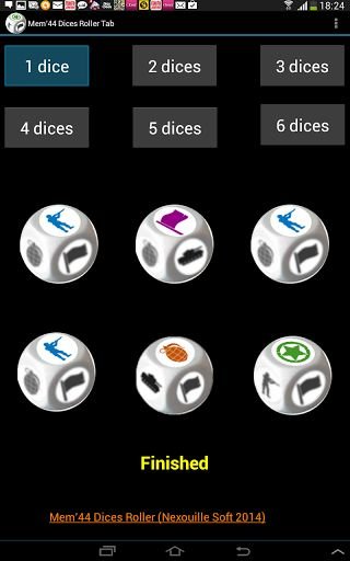 Mem'44 Dices Roller Tab Ed截图1