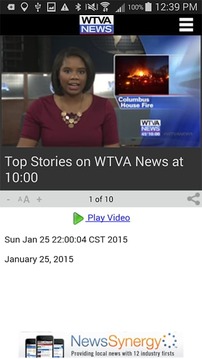 WTVA News截图