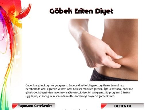 Göbek Eriten Diyet截图2