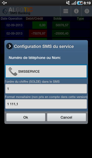 SMS Banking Algeria截图1