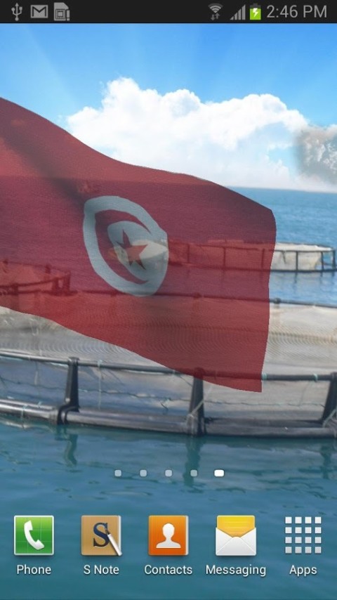 3d Tunisia Flag截图5