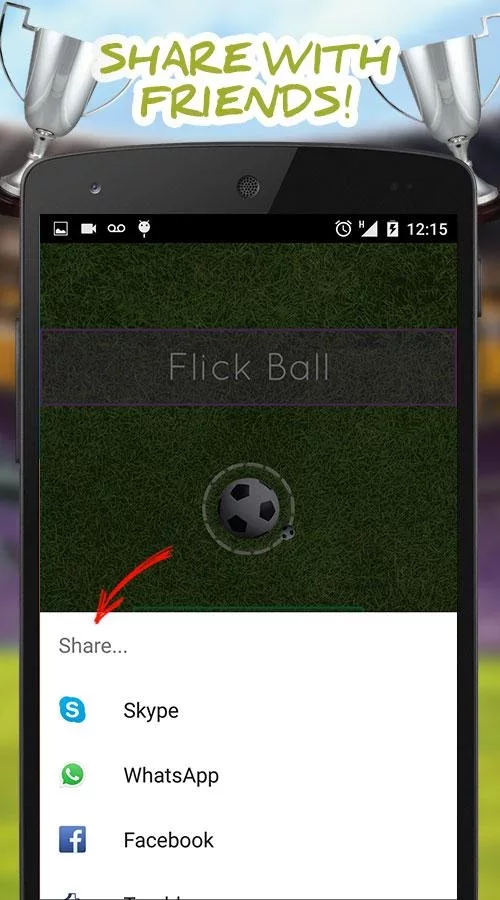 Flick Ball (Soccer Football)截图4
