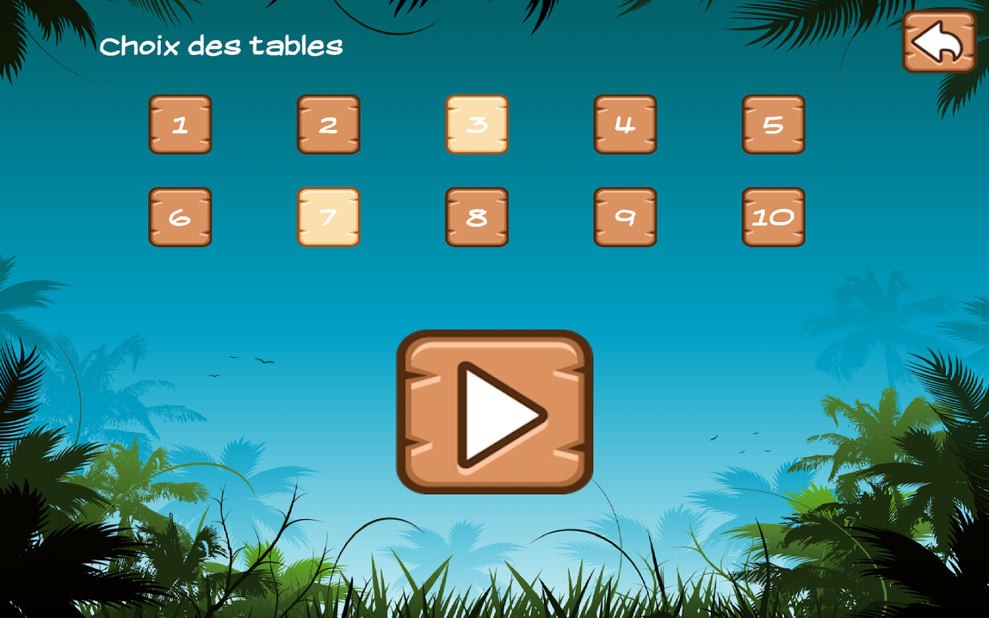 Les tables de multiplication截图3