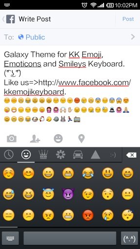 Galaxy S5 Keyboard - Emoji截图5