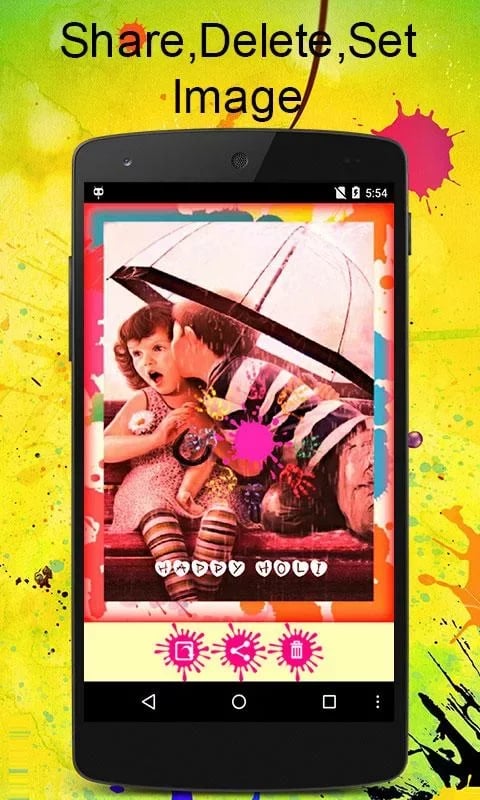 Holi Colorful Photo Deco...截图6