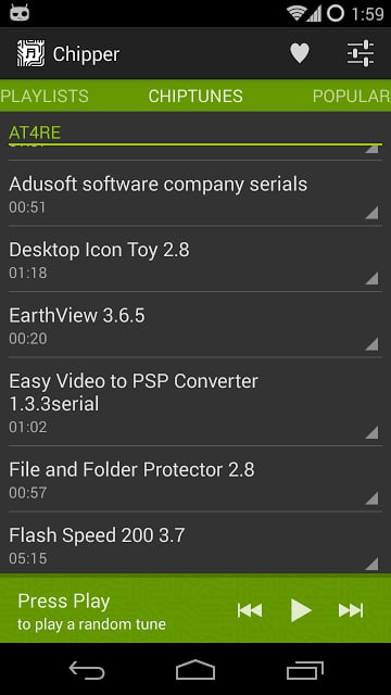 Chipper - A Keygen Jukebox截图5