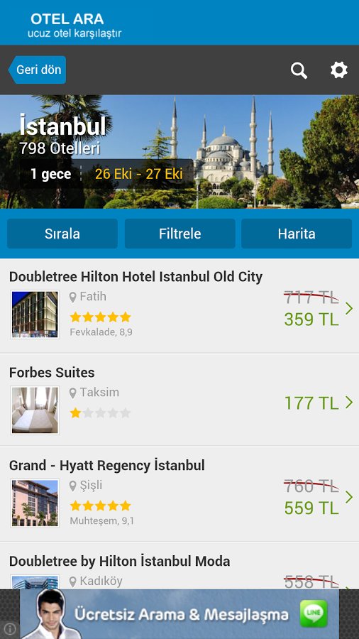 Otel Fırsatları截图2