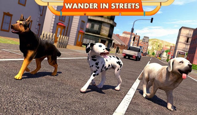 Street Dog Simulator 3D截图6