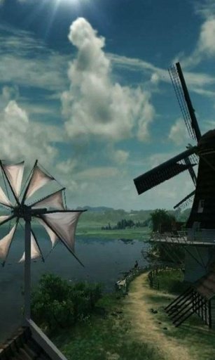 Dutch Windmills live wallpaper截图3