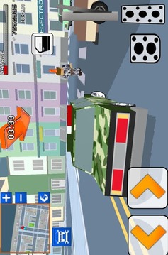 Blocky Army City Rush Racer截图