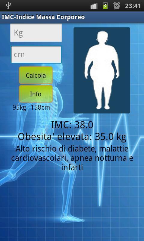 IMC-Indice Massa Corporeo FREE截图4