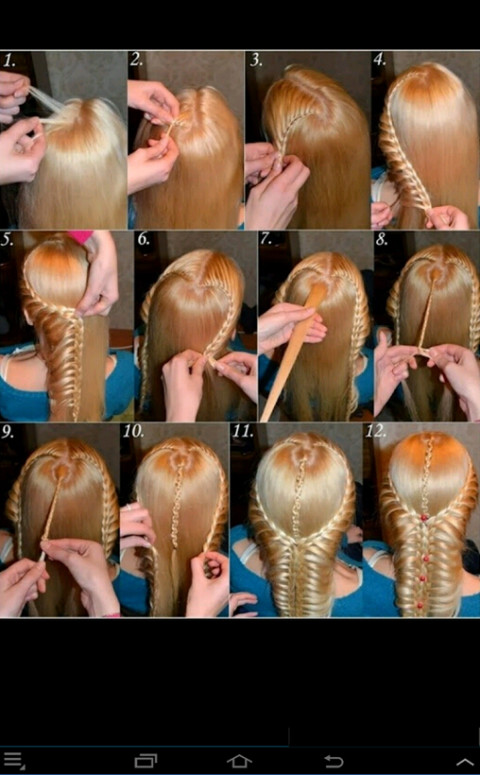 Easy braid hairstyles截图3