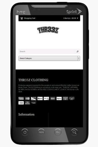 Thr33z Clothing截图1