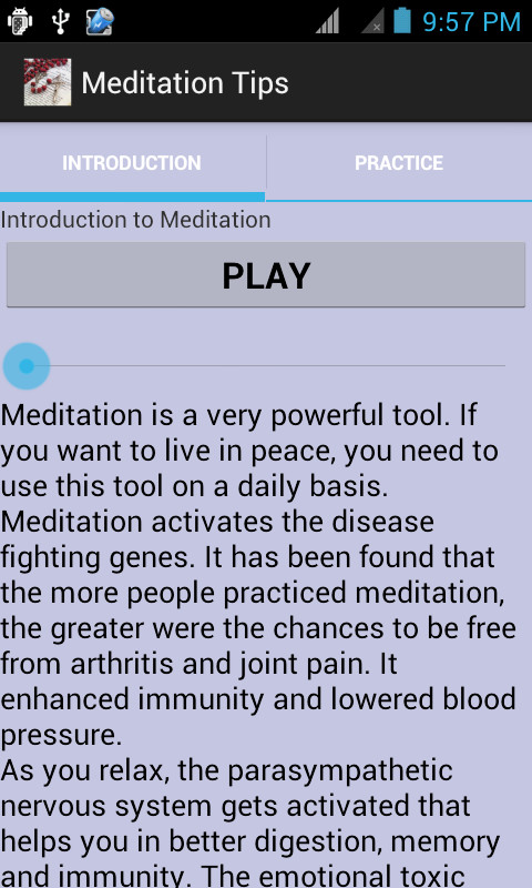 Meditation Tips截图1