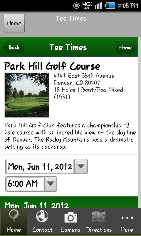 Park Hill Golf Course截图3