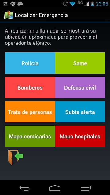 Localizar Emergencia截图5