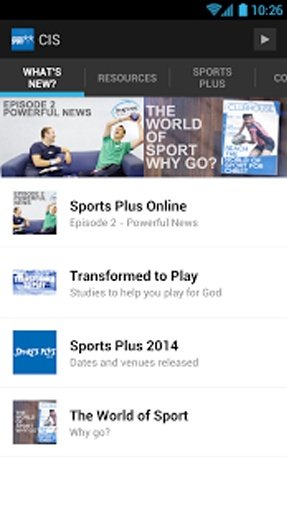 Christians in Sport截图2