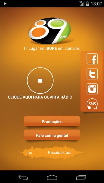 R&aacute;dio 89FM截图1