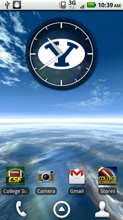 BYU Cougars Live Clock截图5