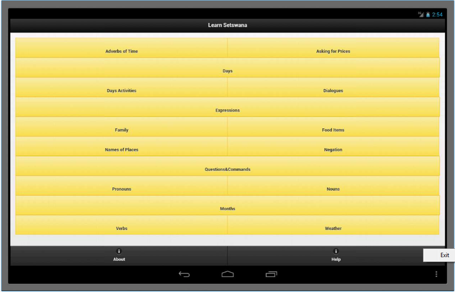 Learn Setswana截图1