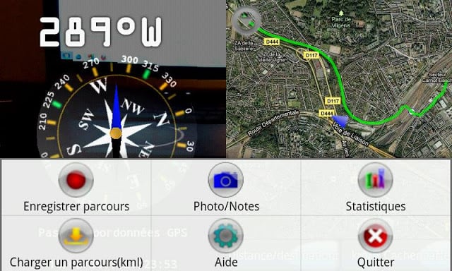 Compass and Map lite截图3