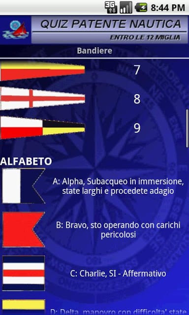 Quiz Patente Nautica Free截图5