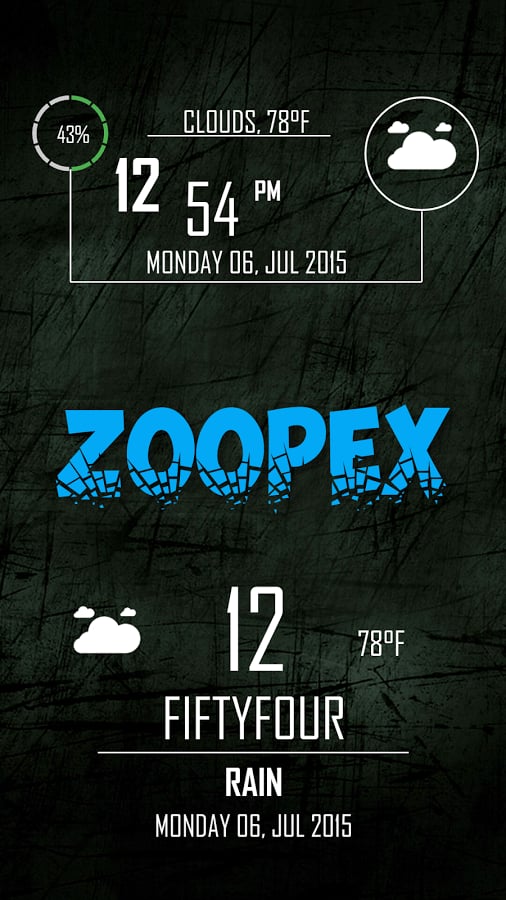Zoopex for Zooper Widget挂件包截图1