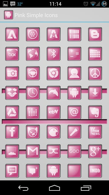 Simple Pink - Icon Theme截图2