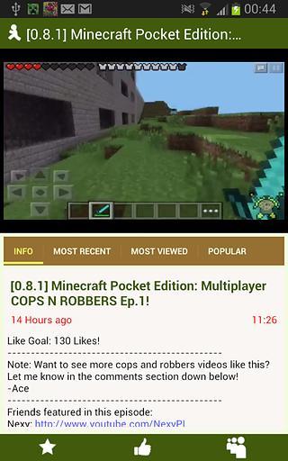 Minecraft Videos (Pocket...截图1