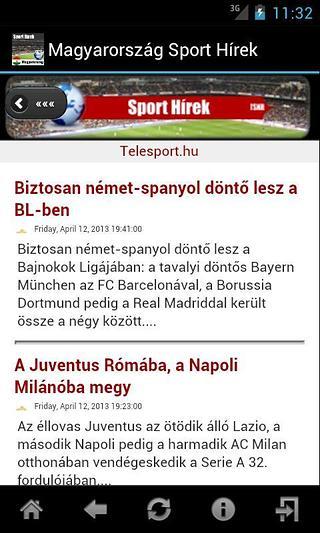 Magyarorsz&aacute;g Sport H&iacute;rek截图1