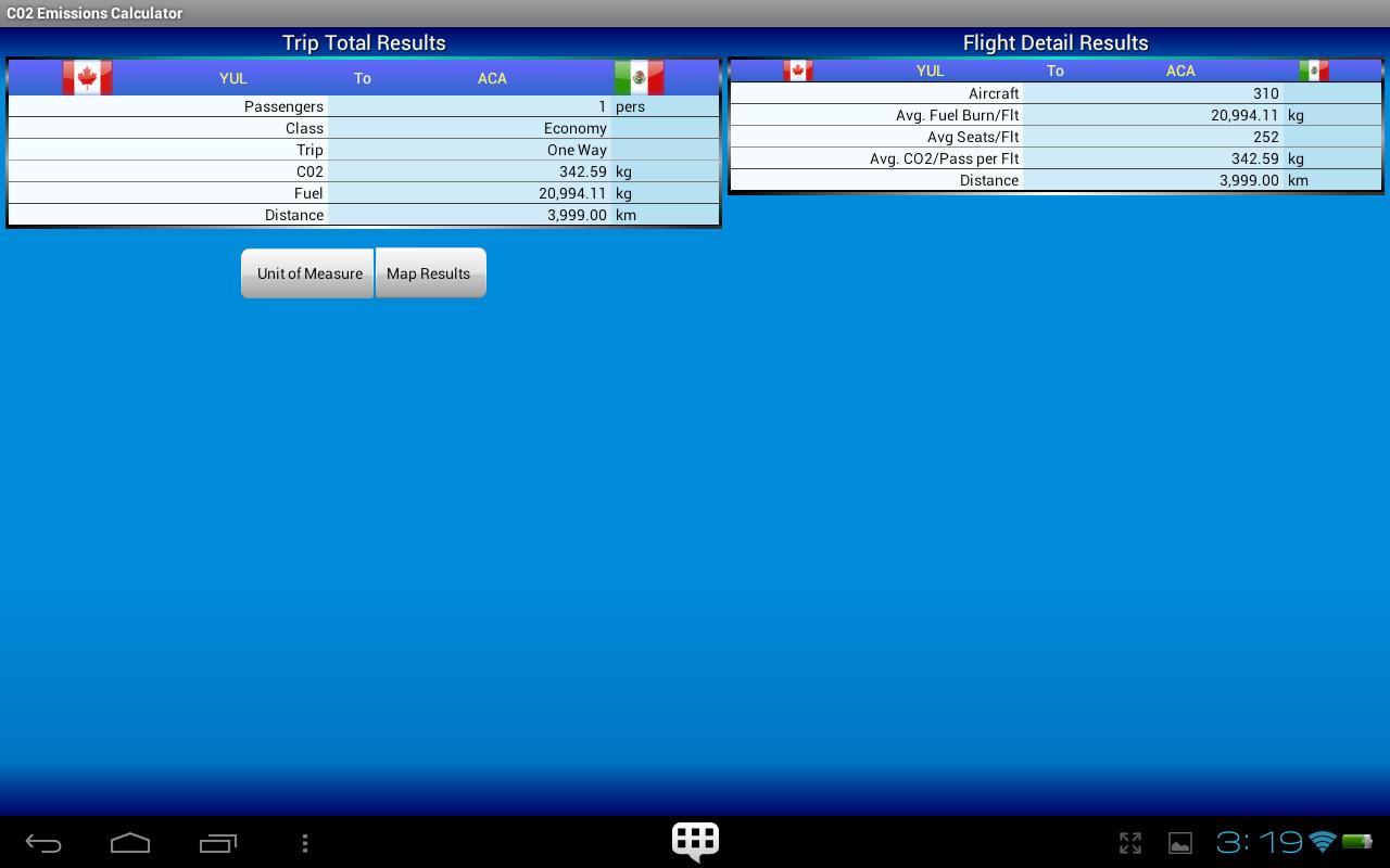 Carbon Emissions Calculator截图3