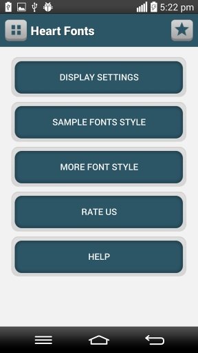 Heart Fonts截图1