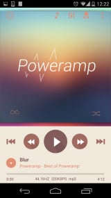 Poweramp Flat Autumn 皮肤截图10