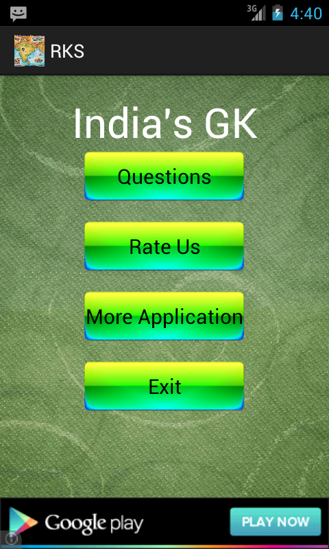 India GK General Knowledge截图4