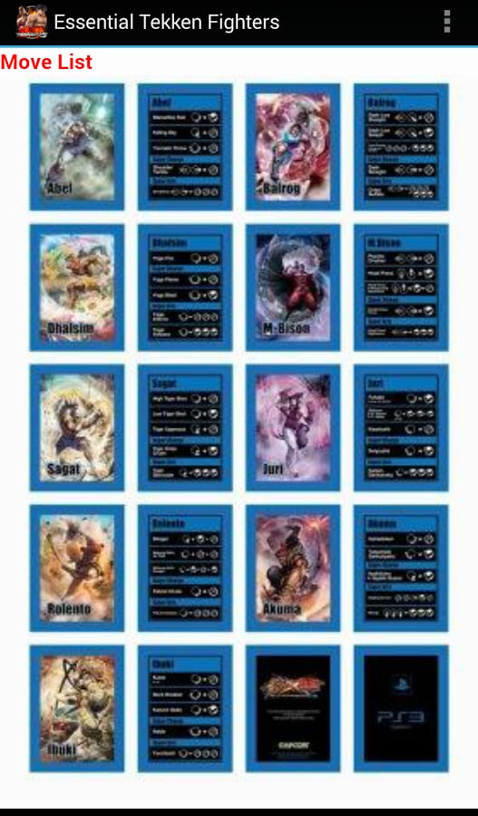 Guide Tekken Fighter xXx截图1