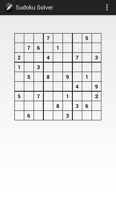 Sudoku Solver - 스도쿠 풀기截图1