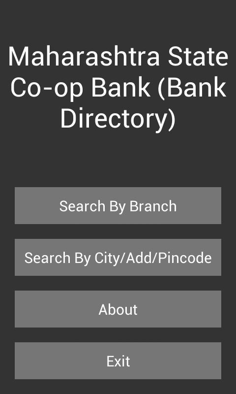 Maharashtra State Co-op Bank截图1