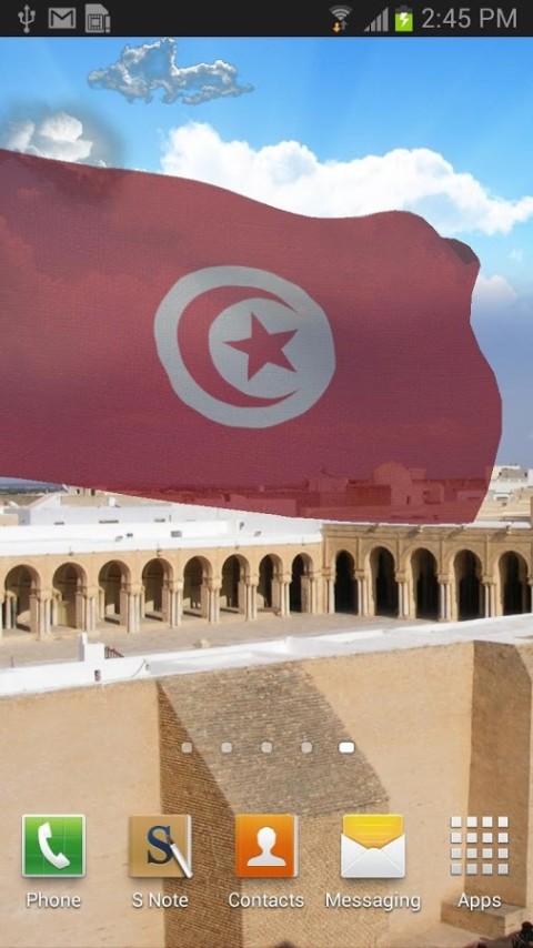 3d Tunisia Flag截图2