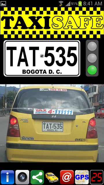 TAXISAFE Bogot&aacute;截图5