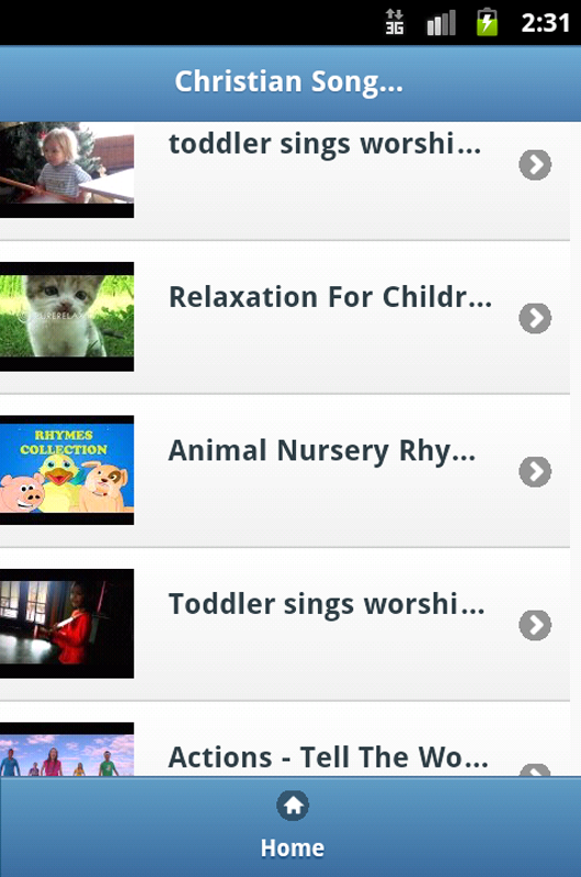 Christian Kids Songs截图3