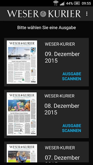 WESER-KURIER Live截图1