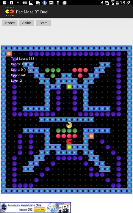 Pac Maze Bluetooth Duel截图1