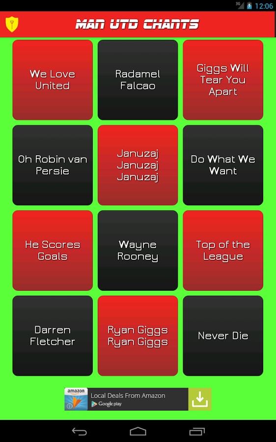 Man Utd Chant Soundboard截图1