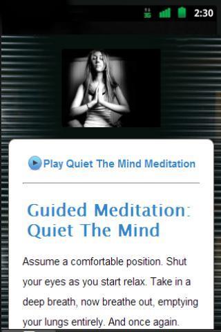 Quiet The Mind截图1