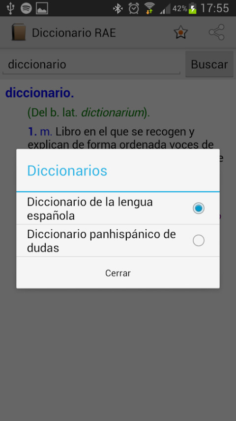 Diccionario RAE截图4