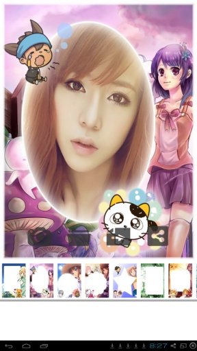 Anime Cute Frames截图2