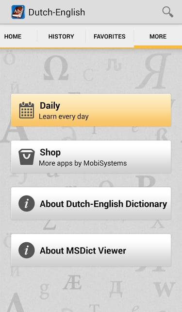 Dutch&lt;&gt;English Dictionary截图6